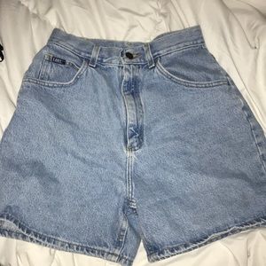 high waisted shorts